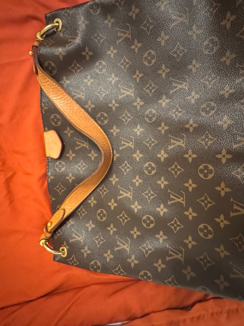 Authentic Louis Vuitton Graceful MM Monogram Canvas Ladies Handbag - Picture 3 of 5